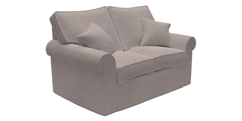 Upperton 2.5 Seater Sofa in Two Tone Plain Biscuit