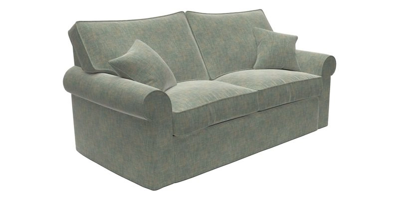 Upperton Sofa Bed in Floral Linen Even So Verde