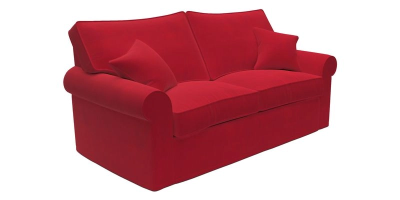 Upperton Sofa Bed in Floral Linen Even So Verde