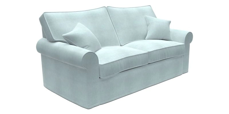 Upperton Sofa Bed in Floral Linen Even So Verde