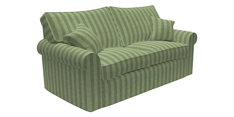 Upperton Sofa Bed in Floral Linen Even So Verde