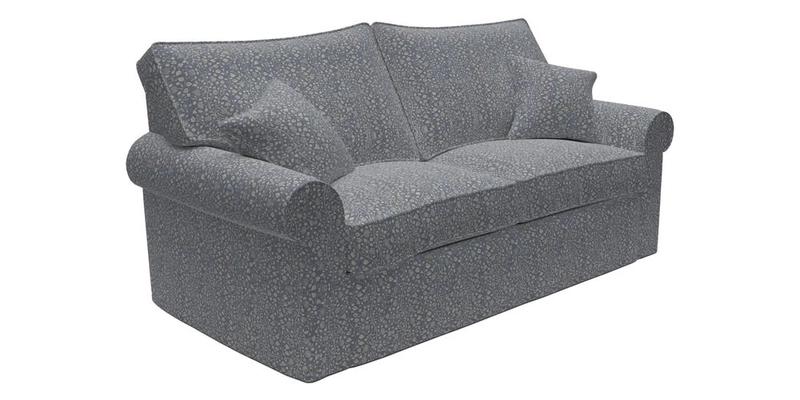 Upperton Sofa Bed in Floral Linen Even So Verde Upperton Sofa Bed in Floral Linen Even So Verde