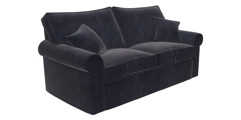 Upperton Sofa Bed in Floral Linen Even So Verde