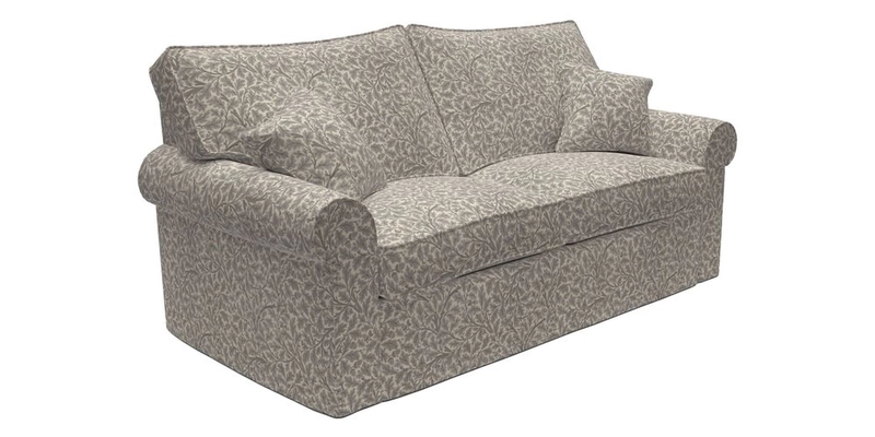 Upperton Sofa Bed in Floral Linen Even So Verde