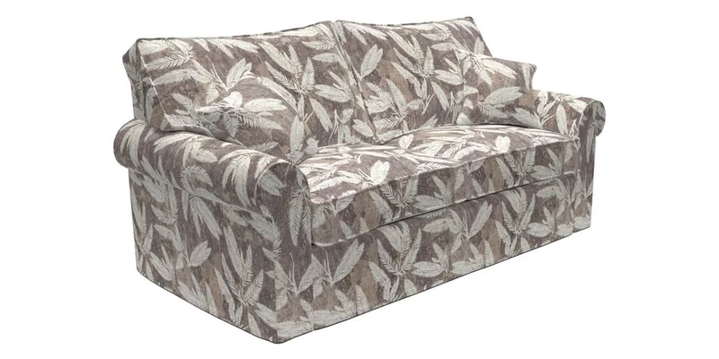 Upperton Sofa Bed in Floral Linen Even So Verde