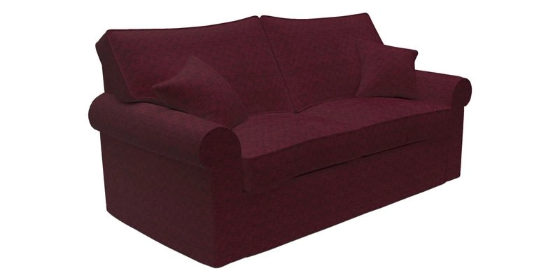 Upperton Sofa Bed in Floral Linen Even So Verde