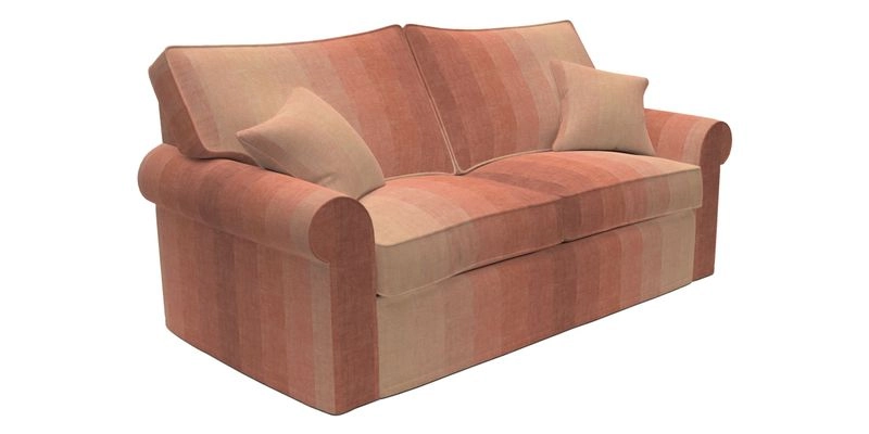 Upperton Sofa Bed in Floral Linen Even So Verde