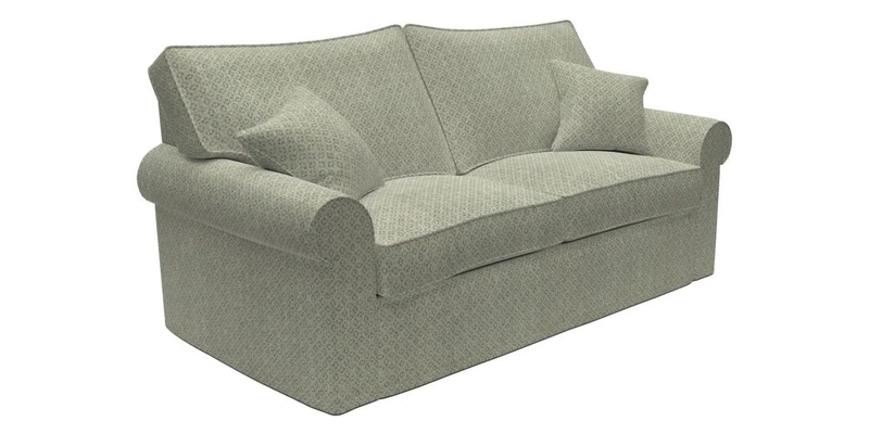 Upperton Sofa Bed in Floral Linen Even So Verde