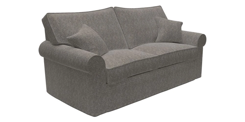 Upperton Sofa Bed in Floral Linen Even So Verde