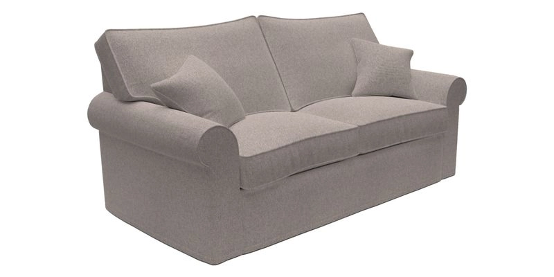 Upperton Sofa Bed in Floral Linen Even So Verde Upperton Sofa Bed in Floral Linen Even So Verde