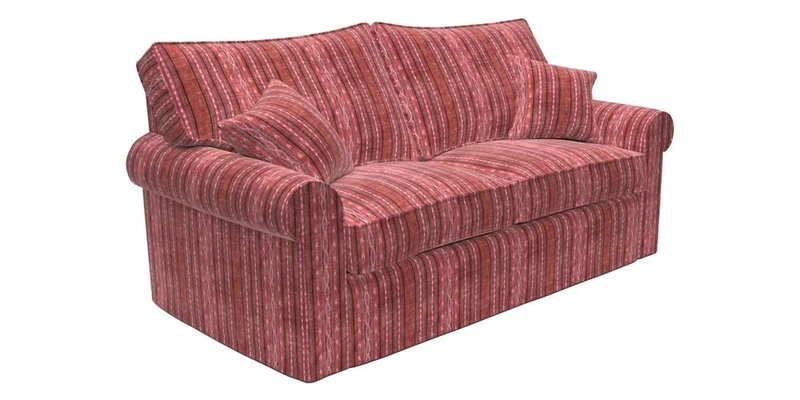 Upperton Sofa Bed in Floral Linen Even So Verde