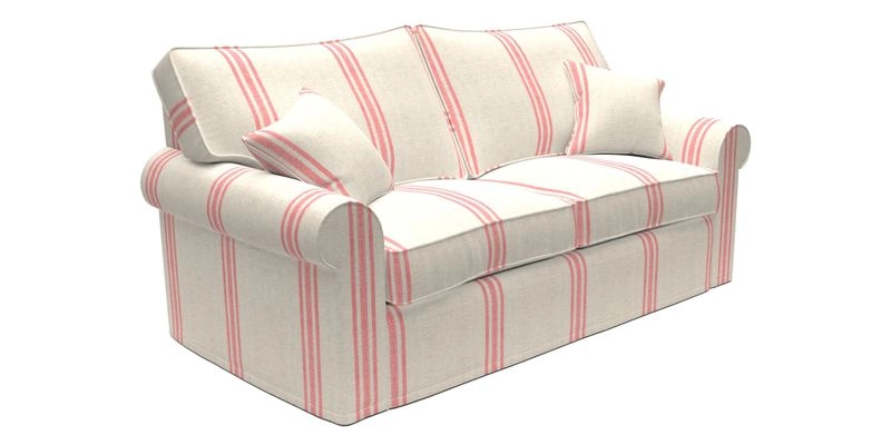 Upperton Sofa Bed in Floral Linen Even So Verde