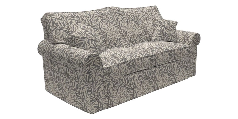 Upperton Sofa Bed in Floral Linen Even So Verde