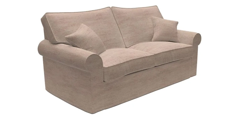 Upperton Sofa Bed in Floral Linen Even So Verde