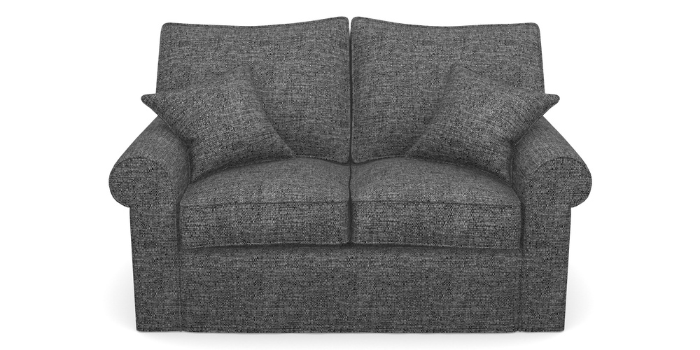 Product photograph of Upperton Sofa Bed 2 5 Seater Sofa Bed In Aqua Clean Hove - Charcoal from Sofas and Stuff Limited