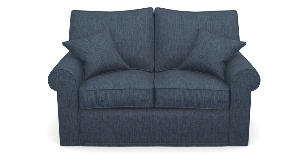 Product photograph of Upperton Sofa Bed 2 5 Seater Sofa Bed In Aqua Clean Tenby - Navy from Sofas and Stuff Limited