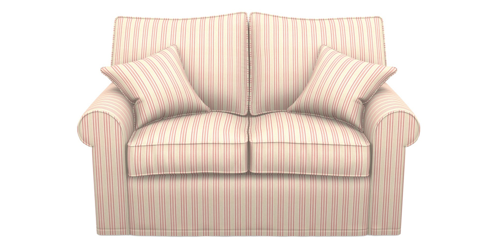 Product photograph of Upperton Sofa Bed 2 5 Seater Sofa Bed In Cloth 22 - Racing Stripes Ayr - Cherry from Sofas and Stuff Limited