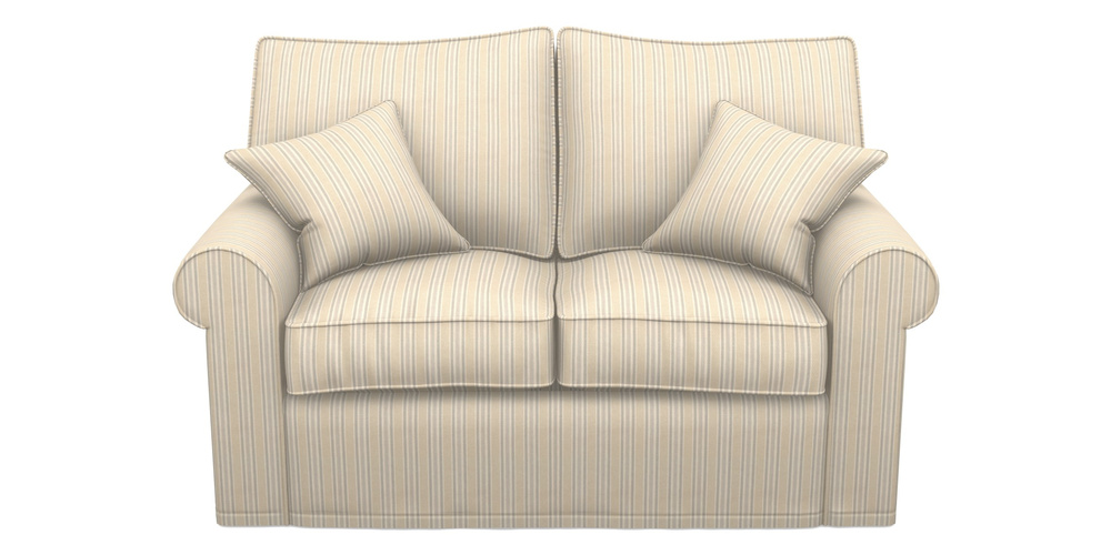 Product photograph of Upperton Sofa Bed 2 5 Seater Sofa Bed In Cloth 22 - Racing Stripes Ayr - Dove from Sofas and Stuff Limited