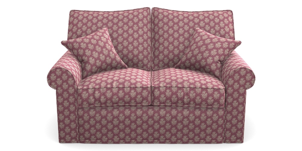 Product photograph of Upperton Sofa Bed 2 5 Seater Sofa Bed In Cloth 21 - Coral 1 - Cassis from Sofas and Stuff Limited