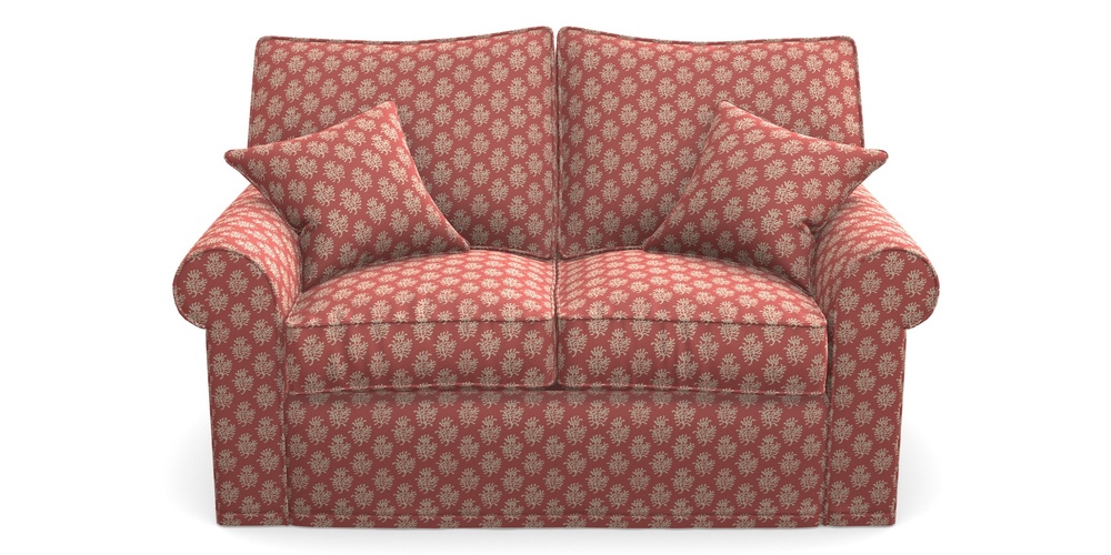 Product photograph of Upperton Sofa Bed 2 5 Seater Sofa Bed In Cloth 21 - Coral 1 - Ginger Snap from Sofas and Stuff Limited