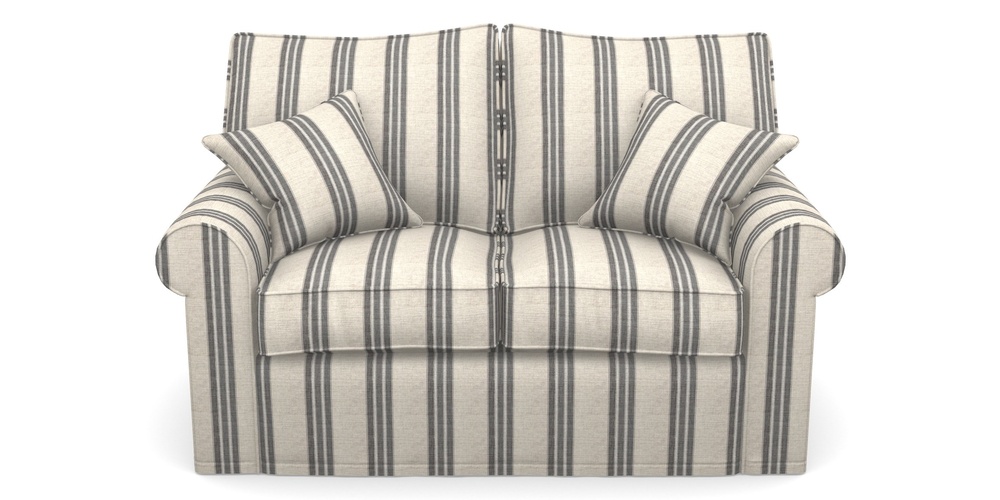 Product photograph of Upperton Sofa Bed 2 5 Seater Sofa Bed In Cloth 18 Stripes - Bengal - Bible Black from Sofas and Stuff Limited