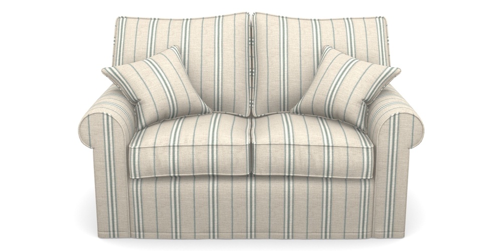 Product photograph of Upperton Sofa Bed 2 5 Seater Sofa Bed In Cloth 18 Stripes - Regimental - Basil from Sofas and Stuff Limited