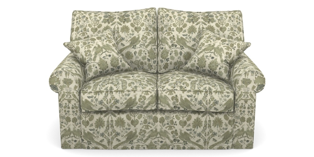 Product photograph of Upperton Sofa Bed 2 5 Seater Sofa Bed In V A Brompton Collection - Coromandel - Basil from Sofas and Stuff Limited