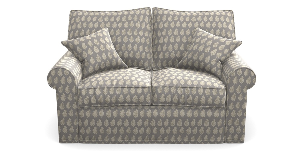 Product photograph of Upperton Sofa Bed 2 5 Seater Sofa Bed In Cloth 21 - Oak Leaf - Magnesium from Sofas and Stuff Limited
