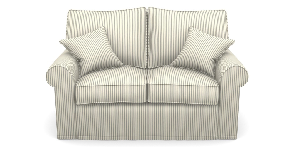 Product photograph of Upperton Sofa Bed 2 5 Seater Sofa Bed In Cotton Stripe - Airforce from Sofas and Stuff Limited