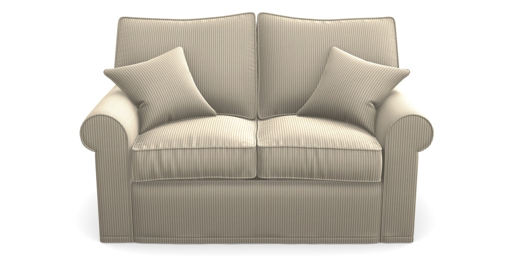 Product photograph of Upperton Sofa Bed 2 5 Seater Sofa Bed In Cloth 21 - Simple Stripe - Beech from Sofas and Stuff Limited