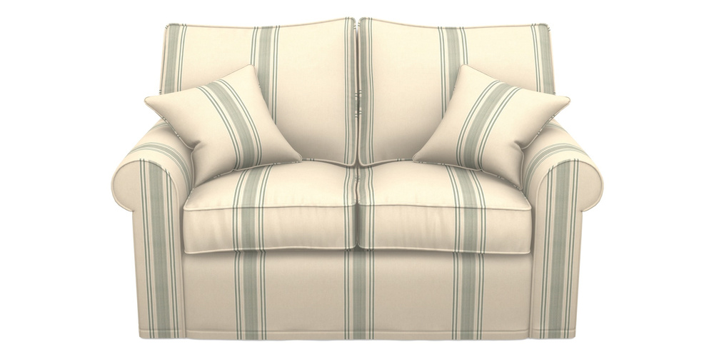 Product photograph of Upperton Sofa Bed 2 5 Seater Sofa Bed In Cloth 22 - Racing Stripes Cheltenham - Mint from Sofas and Stuff Limited