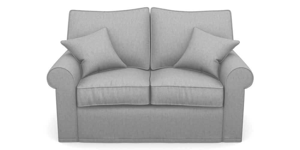 Product photograph of Upperton Sofa Bed 2 5 Seater Sofa Bed In Easy Clean Plain - Silver from Sofas and Stuff Limited