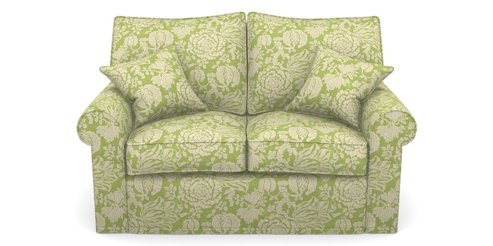 Product photograph of Upperton Sofa Bed 2 5 Seater Sofa Bed In V A Brompton Collection - Flowering Kale - Lime from Sofas and Stuff Limited