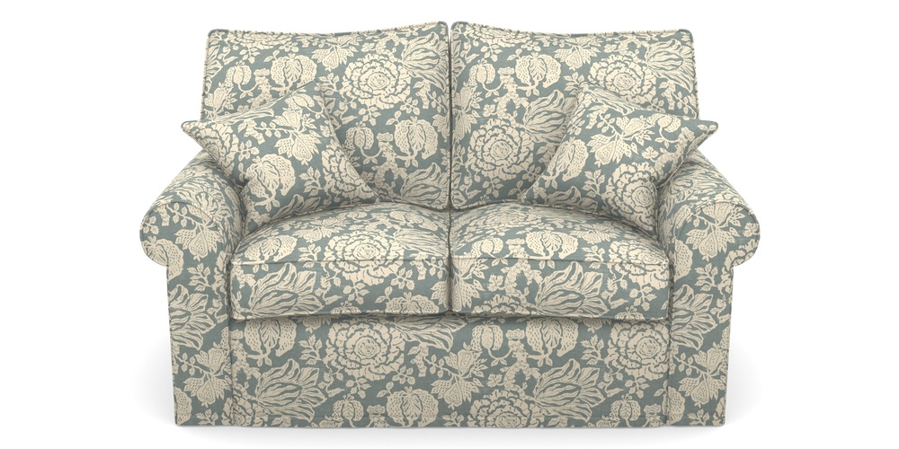 Product photograph of Upperton Sofa Bed 2 5 Seater Sofa Bed In V A Brompton Collection - Flowering Kale - Pebble from Sofas and Stuff Limited