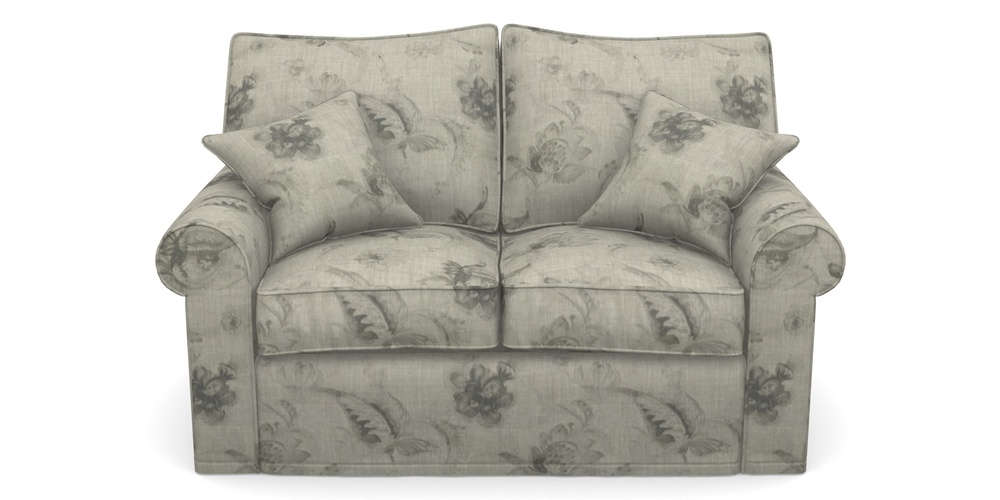Product photograph of Upperton Sofa Bed 2 5 Seater Sofa Bed In Floral Linen - Lela Mystery Oat Sepia from Sofas and Stuff Limited