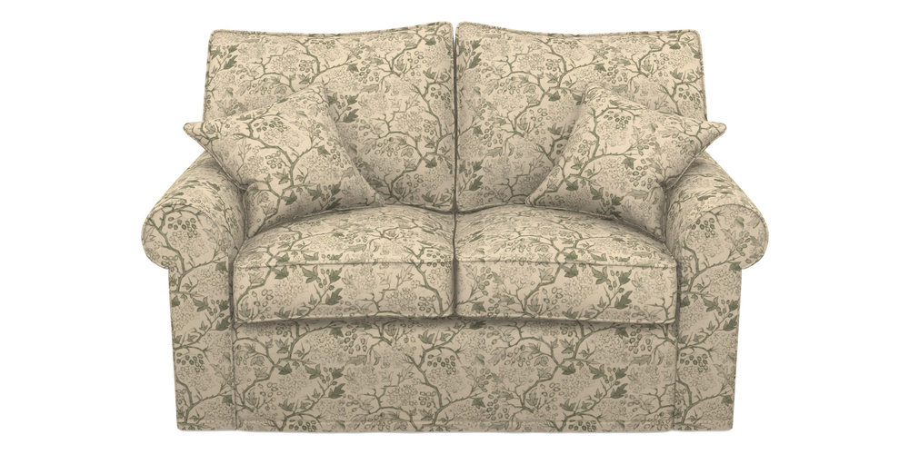 Product photograph of Upperton Sofa Bed 2 5 Seater Sofa Bed In Rhs Collection - Gertrude Jekyll Linen Cotton Blend - Green from Sofas and Stuff Limited
