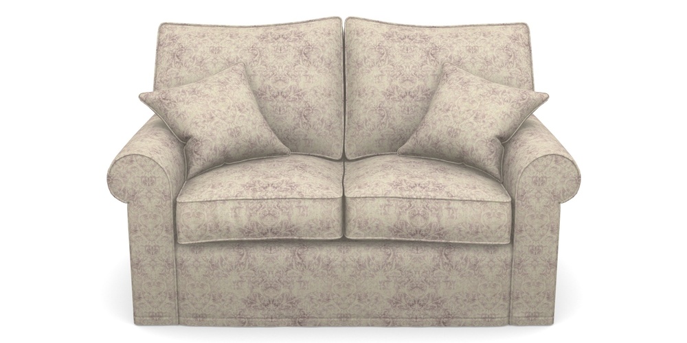 Product photograph of Upperton Sofa Bed 2 5 Seater Sofa Bed In Grace Linen - Grape from Sofas and Stuff Limited