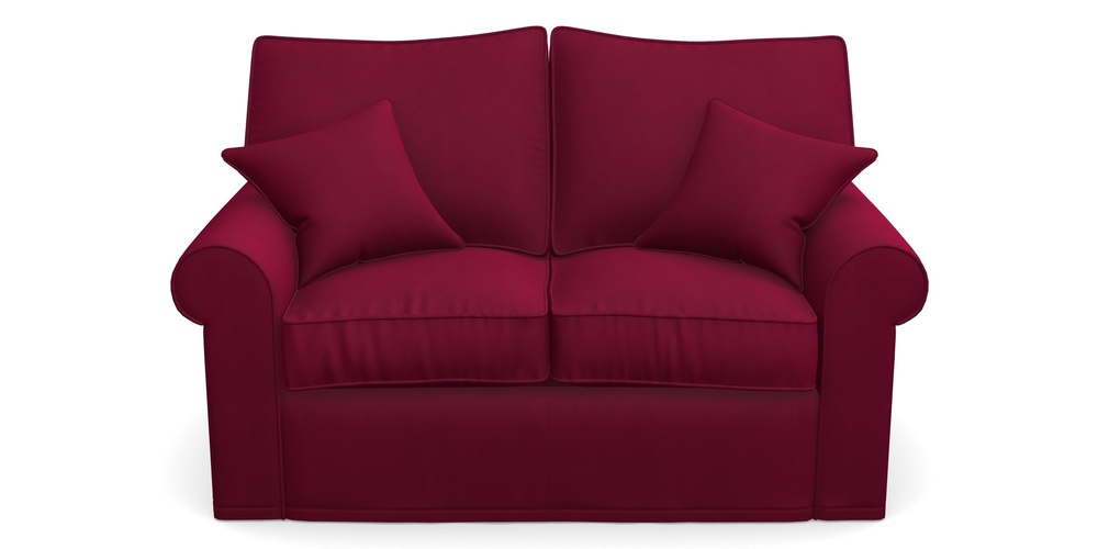 Product photograph of Upperton Sofa Bed 2 5 Seater Sofa Bed In House Clever Velvet - Wine from Sofas and Stuff Limited