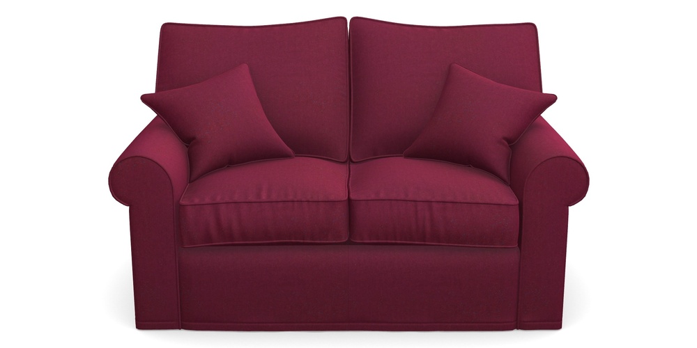 Product photograph of Upperton Sofa Bed 2 5 Seater Sofa Bed In House Velvet - Claret from Sofas and Stuff Limited