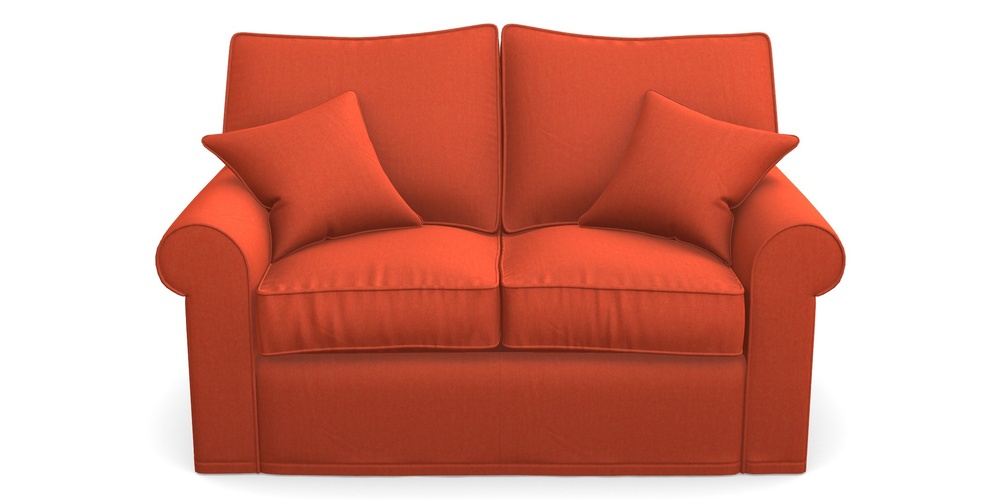 Product photograph of Upperton Sofa Bed 2 5 Seater Sofa Bed In House Velvet - Terracotta from Sofas and Stuff Limited