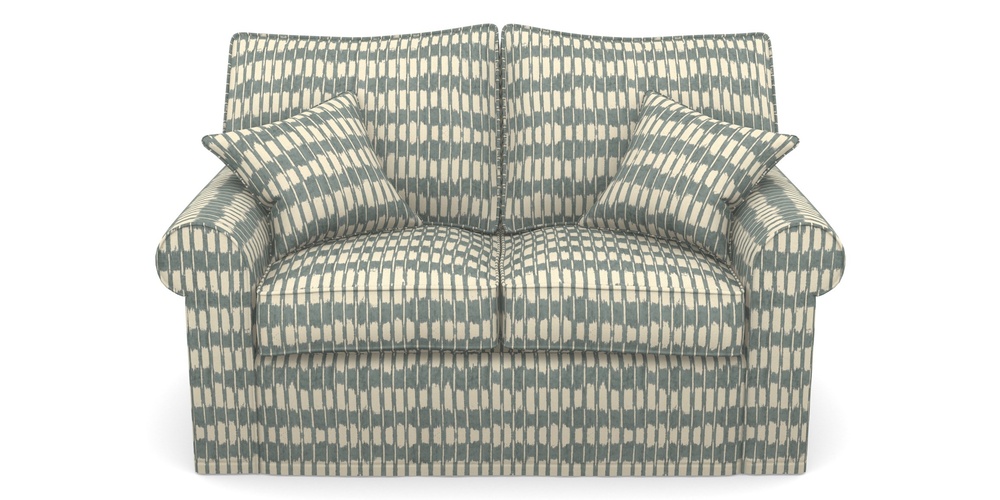 Product photograph of Upperton Sofa Bed 2 5 Seater Sofa Bed In V A Brompton Collection - Ikat - Pebble from Sofas and Stuff Limited