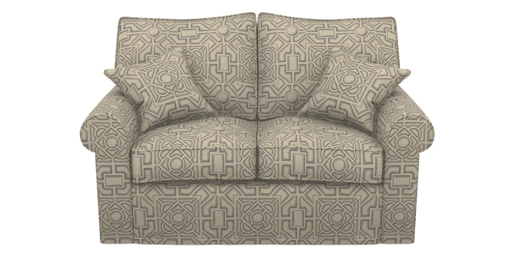 Product photograph of Upperton Sofa Bed 2 5 Seater Sofa Bed In Rhs Collection - Large Knot Garden Linen - Grey from Sofas and Stuff Limited