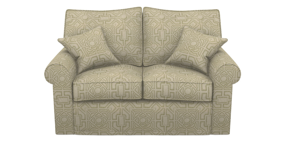 Product photograph of Upperton Sofa Bed 2 5 Seater Sofa Bed In Rhs Collection - Large Knot Garden Linen - Olive from Sofas and Stuff Limited
