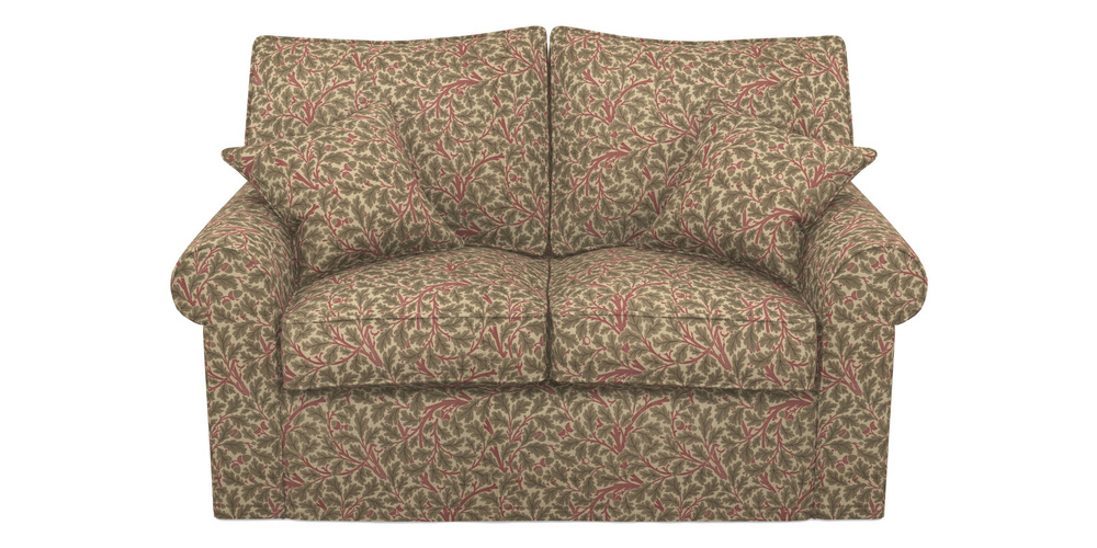 Product photograph of Upperton Sofa Bed 2 5 Seater Sofa Bed In V A Drawn From Nature Collection - Oak Tree - Red from Sofas and Stuff Limited