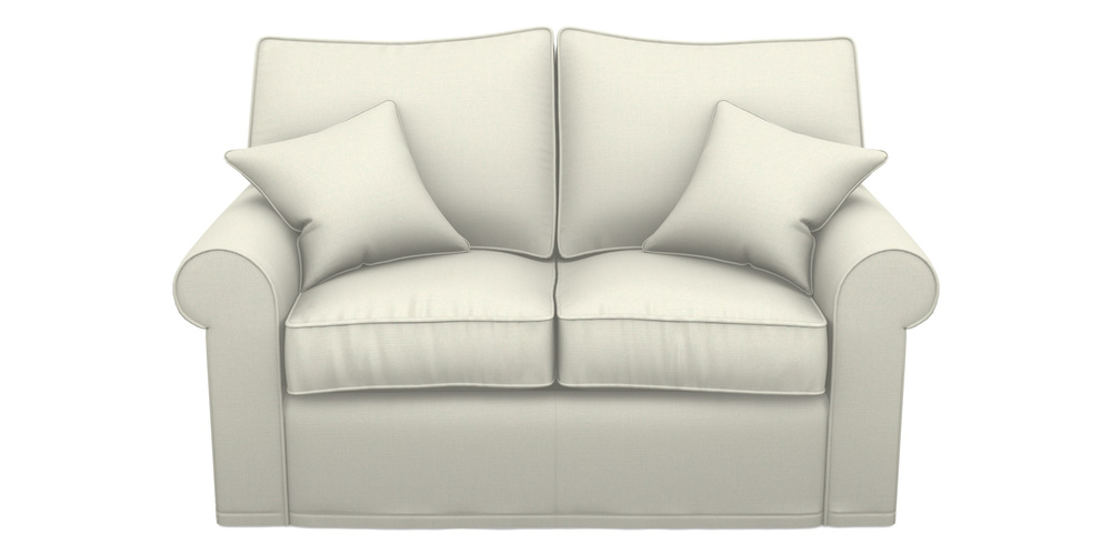 Product photograph of Upperton Sofa Bed 2 5 Seater Sofa Bed In Plain Linen Cotton - Meringue from Sofas and Stuff Limited