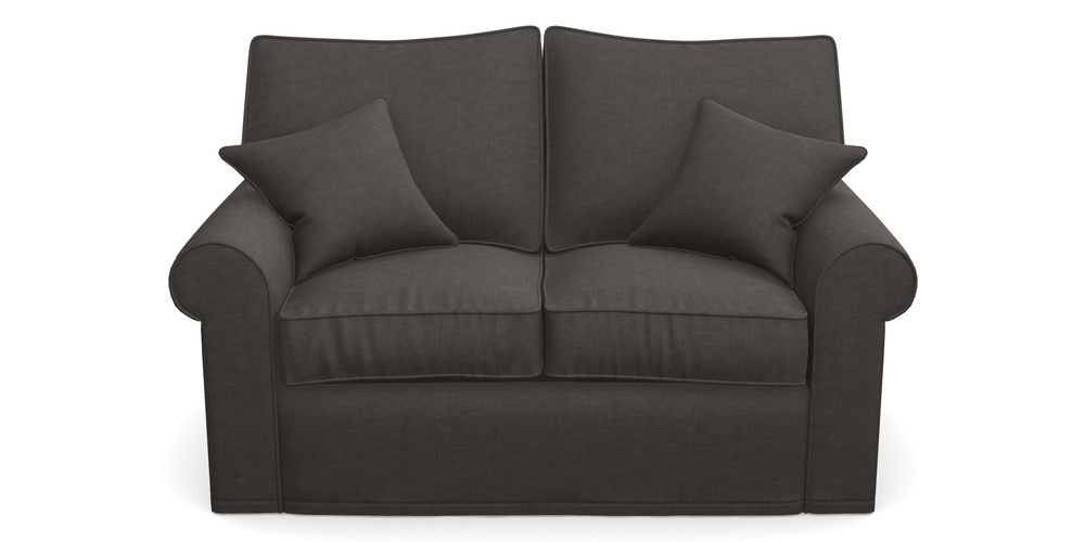 Product photograph of Upperton Sofa Bed 2 5 Seater Sofa Bed In Super Soft Velvet - Mocha from Sofas and Stuff Limited