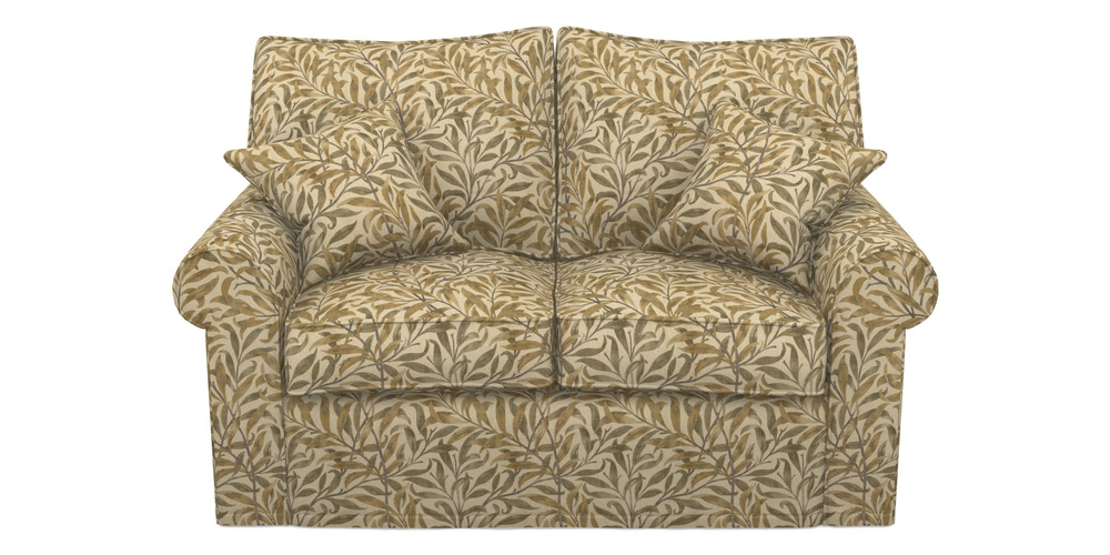 Product photograph of Upperton Sofa Bed 2 5 Seater Sofa Bed In V A Drawn From Nature - Willow Bough Large - Gold from Sofas and Stuff Limited