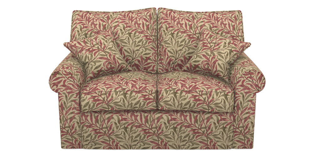 Product photograph of Upperton Sofa Bed 2 5 Seater Sofa Bed In V A Drawn From Nature - Willow Bough Large - Red from Sofas and Stuff Limited