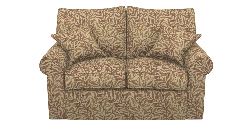 Product photograph of Upperton Sofa Bed 2 5 Seater Sofa Bed In V A Drawn From Nature - Willow Bough Large - Terracotta from Sofas and Stuff Limited