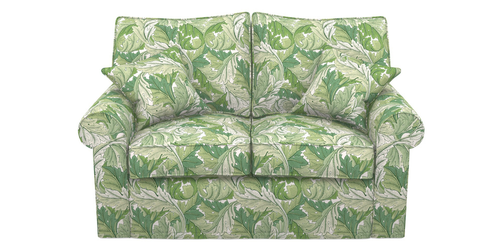 Product photograph of Upperton Sofa Bed 2 5 Seater Sofa Bed In William Morris Collection - Acanthus - Leaf Green from Sofas and Stuff Limited
